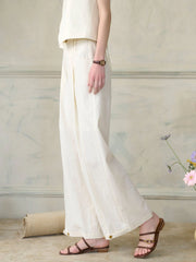 Briella Casual High-waisted Straight Trousers