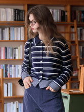 Sloan Polo Collar Wool Cardigan