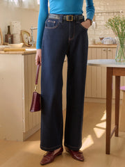 Alexis Straight Lyocell Cotton Jeans