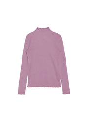 Amanda Ruffle Collar 100% Wool Sweater