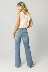 Dorian Embroidered Blouse in Ivory