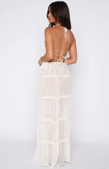 Wildflower Days Maxi Skirt Vanilla Bean