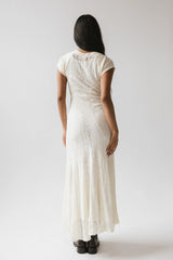 Kameron Lace Maxi Dress in Cream