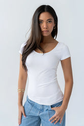 Hayley Top in White
