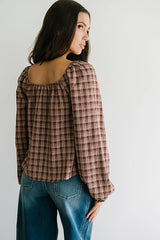 Jemma Plaid Blouse