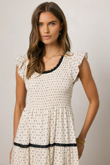 Faraday Polka Dot Maxi Dress