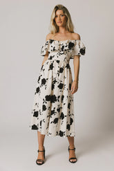 Chaney Floral Midi Dress