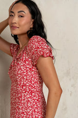 Marlow Maxi Dress in Red