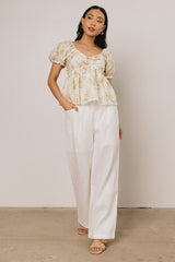 Genesis Floral Blouse