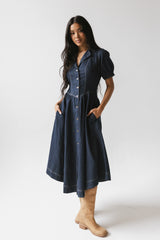 Ivan Denim Midi Dress