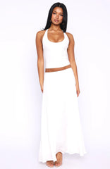 Sunbliss Maxi Skirt White
