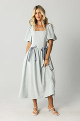 Elyse Gingham Maxi Dress