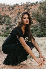 Dallas Sheer Midi Dress