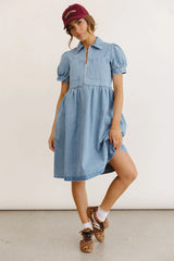 Georgia Denim Midi Dress