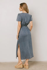 Gael Denim Maxi Dress
