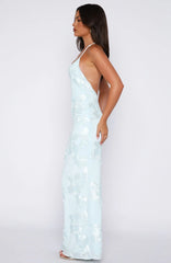 Summer Ready Maxi Dress Baby Blue