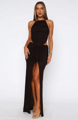 Everlasting Midi Skirt Chocolate