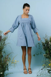 Ginny Denim Baby Doll Dress