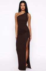 My Cure Maxi Dress Chocolate