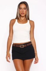 Selfish Behaviour Mini Skort Black