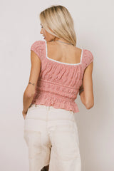 Mimi Gingham Top