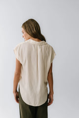 Poppy Collared Blouse in Cream