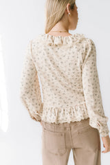 Monty Floral Ruffle Top