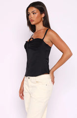 Blushing Belle Top Black