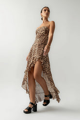 Addison Leopard Maxi Dress