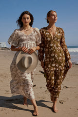 Auna Floral Maxi Dress