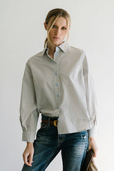 Ronnie Striped Button Up