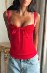 Blushing Belle Top Red