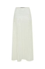 Beach Bound Maxi Skirt Pearl
