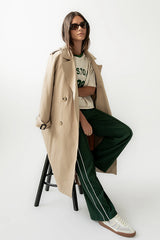 Rachel Trench Coat in Tan