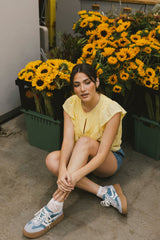 Leia Blouse in Yellow
