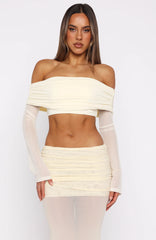 Send Me The Location Top Cream