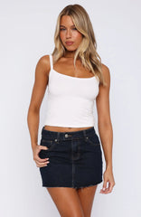 Bethany Denim Mini Skirt Indigo