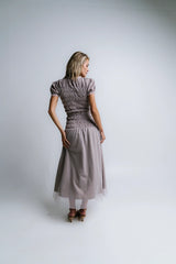 Daisy Gingham Maxi Dress