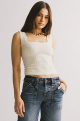 Heartbreaker Cami in Cream
