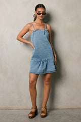 Mardie Denim Mini Dress