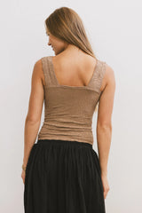 Heartbreaker Cami in Mocha