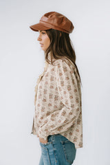 Markel Lace Trim Blouse