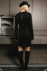 Fér Böhme Suede Zipper Short Dress