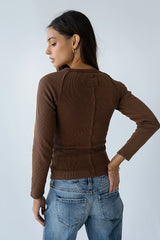 Cameron Top in Brown