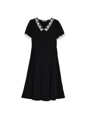 Hailey V-Neck Lace Dress