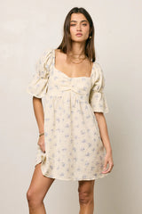 Ella Floral Mini Dress