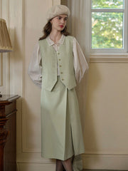 Camille Simple V-neck Vest