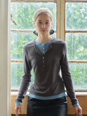 Anaya Round Neck Skin-Friendly Lyocell Merino Top