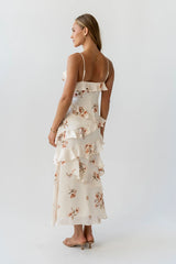 Kyler Ruffle Floral Maxi Dress