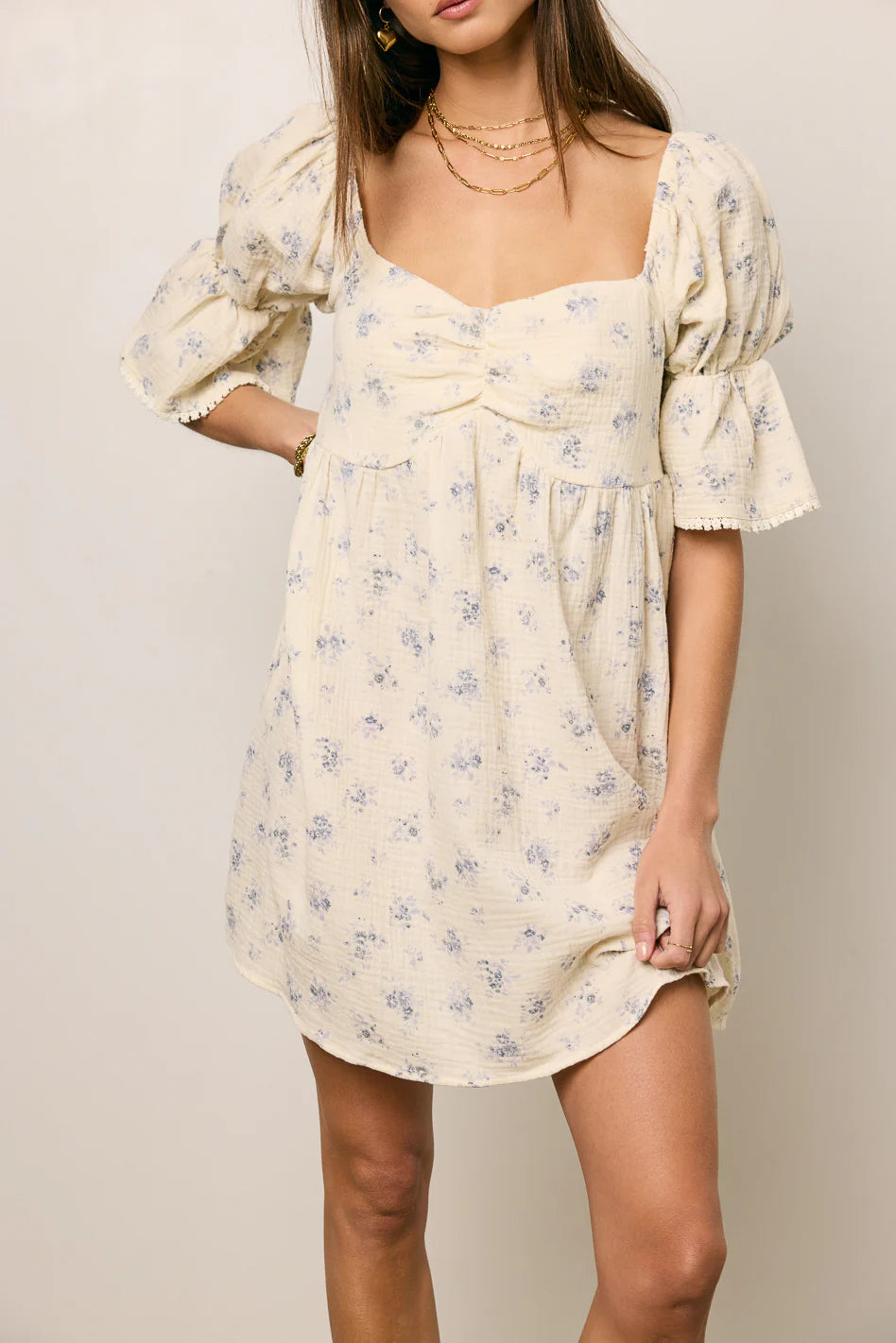 Ella Floral Mini Dress